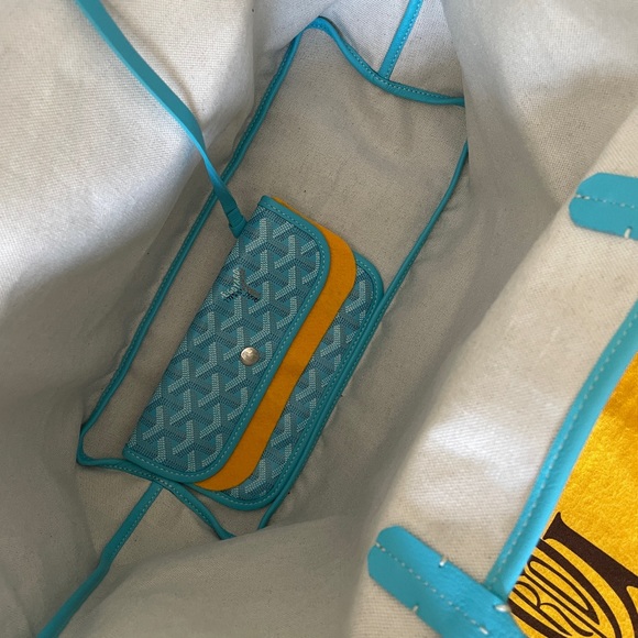 Goyard Saint Louis PM << Turquoise >> - Picture 2 of 5